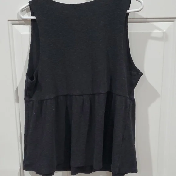 Terra & Sky Black Sleeveless Knit Tank Top - Picture 6 of 7